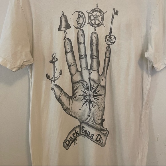 Dark Seas T-Shirt Small Nautical Mens - Picture 6 of 8